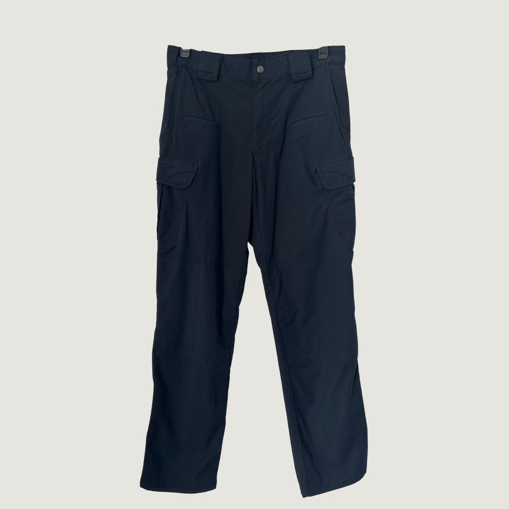 5.11 Tactical Stryke Pants Mens 32x34 Dark Navy Flex-Tac Ripstop Cargo Trousers